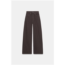 TRF EXTRA WIDE-LEG HIGH-WAIST JEANS