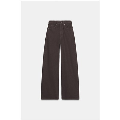 TRF EXTRA WIDE-LEG HIGH-WAIST JEANS