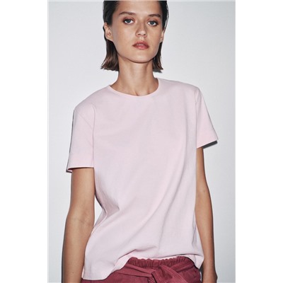 SHORT SLEEVE RUSTIC COTTON T-SHIRT