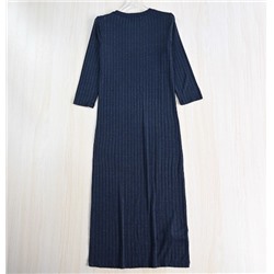 Женское мягкое трикотажное платье в полоску МАНГ*О