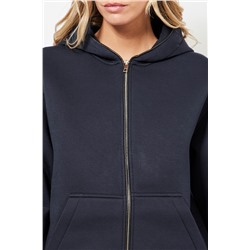 Sudadera con capucha - Azul marino