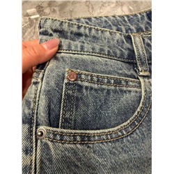 Женские джинсы MIS*S SIXT*Y прямого кроя в ретро стиле с низкой талией