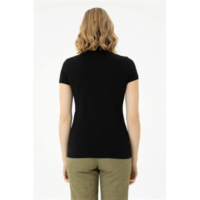 Kadın Siyah Tişört