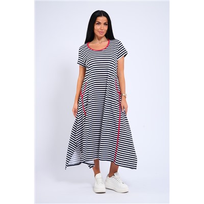 Платье оверсайз с карманами USHI