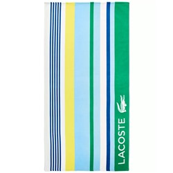 Lacoste Home Sunscreen Stripe Cotton Beach Towel 36" x 72"