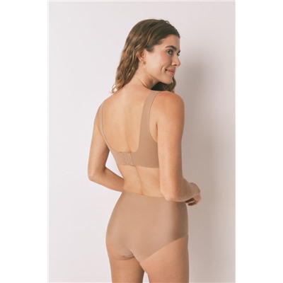 Braga alta clean cut beige