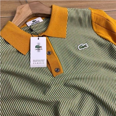 Мужское трикотажное поло  ЛАКОСТ*Е