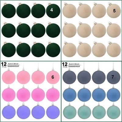 И еще немного бархатных шаров вам на елку