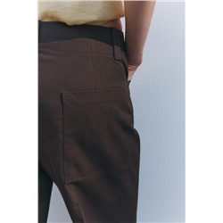 ZW COLLECTION STRAIGHT-FIT CHINO TROUSERS