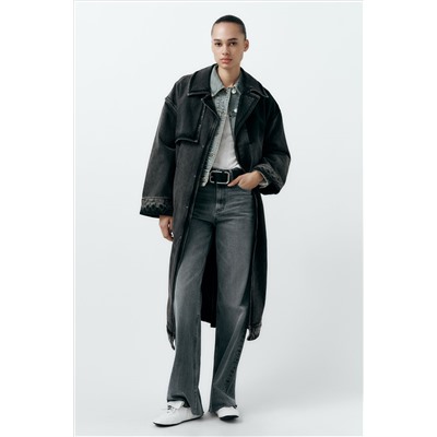TRF HIGH-RISE WIDE-LEG JEANS