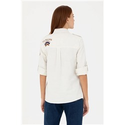 Kadın Taş Uzun Kollu Gömlek