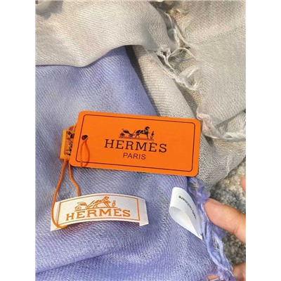 Лёгкий, супермягкий женский палантин   HERME*S
