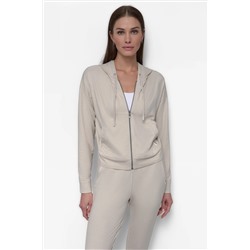 CROPPED SPACE-DYED HOODIE