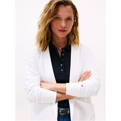 Shawl-Collar Sweatshirt Cardigan