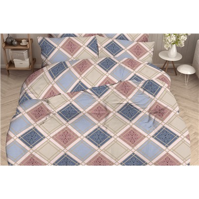 КПБ 2,0 сп бязь 120гр/м2 Текстильная коллекция (Оксфорд -2)