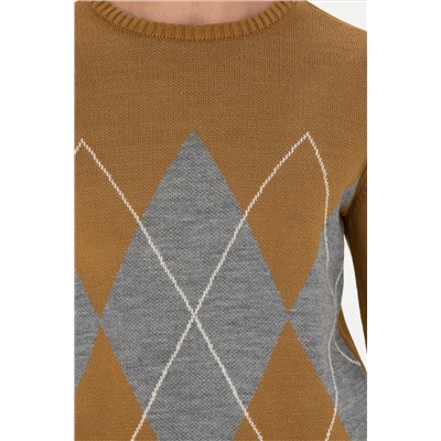 Erkek Açık Haki Kazak