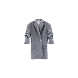 Chaqueta de lana Gris
