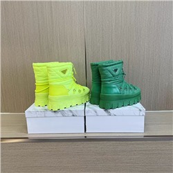 Ещё вариант ярких теплых женских ботинок на толстой подошве Экспорт в Россию 🧡продавец предупреждает, что могут быть следы клея