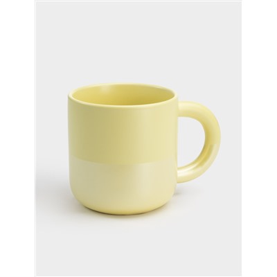 Кружка, 350 мл, лимонная, Горизонт