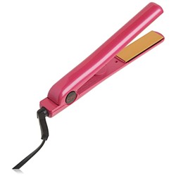 CHI Original Ceramic Hair Straightening Flat Iron | 1" Plates | Black | Professional Salon Model Hair Straightener | Includes Heat Protection Pad