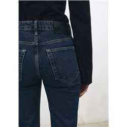 Jeans flare tiro alto