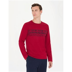 Bordo Pijama Takımı