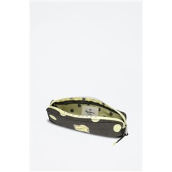 Estuche Leire Gris y amarillo