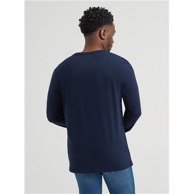 Men's Long Sleeve Workwear Pocket Tee