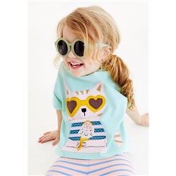 Футболка для девочек Little maven