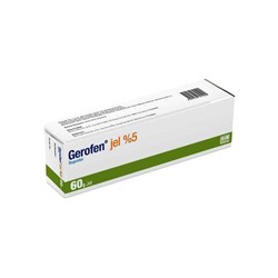 GEROFEN %5 jel 60 gr Klinik Özellikler