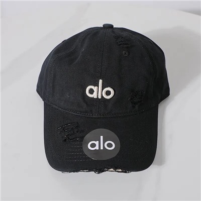 Бейсболка унисекс с потёртостями АЛ*О