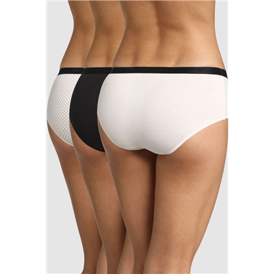 Pack 3 bragas culotte Pockets Coton