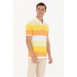 Erkek Turuncu Polo Yaka Tişört