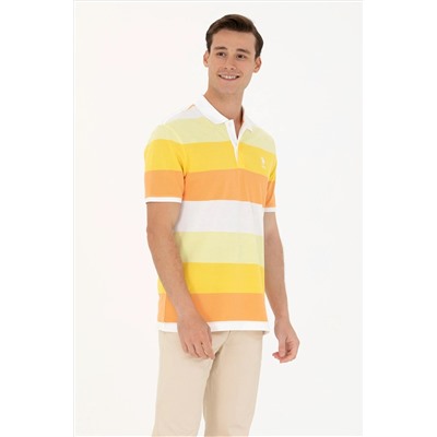 Erkek Turuncu Polo Yaka Tişört