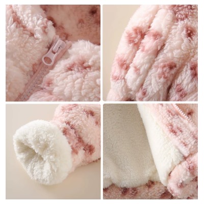 Плюшевая курточка для девочек