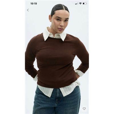 Женский базовый простой удобный в носке вязаный свитер  🖤 МАНГ*О