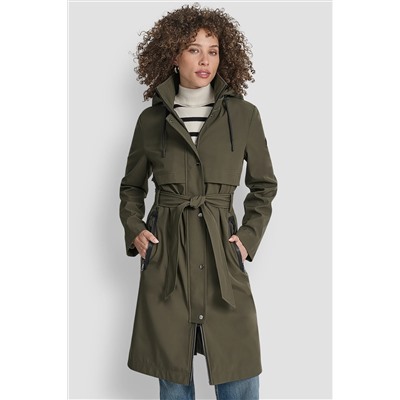 LONG WAIST BELT TRENCH COAT