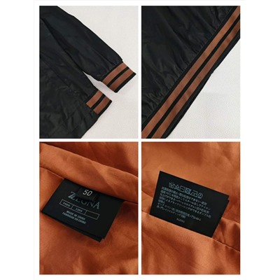 Мужская лёгкая спортивная куртка / ветровка  ZEGN*A