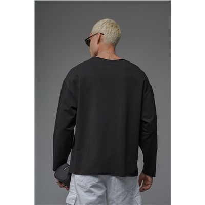 oversize basıc sweatshirt  Черный