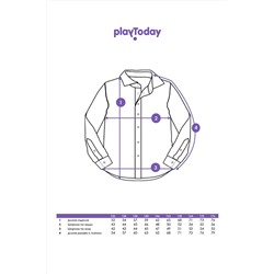 Рубашка PLAYTODAY, 1126487