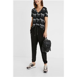 Camiseta manga corta zebras