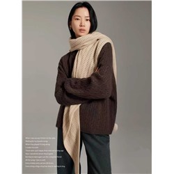 Вязаный кашемировый платок  Lor*o Pian*a