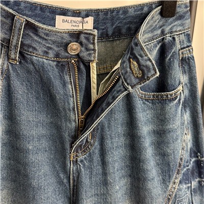 Новинка 2025  Женские джинсы ятаганы   Balenciag*a