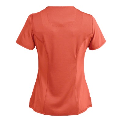 Cherokee Infinity Scrubs Mock Wrap Antimicrobial Top