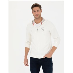 Ekru Regular Fit Örme Hırka