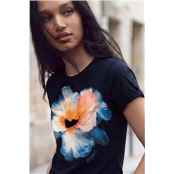 Camiseta hibiscos