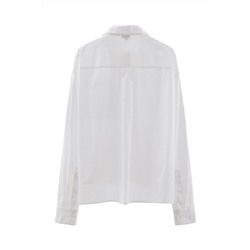 Camisa asimétrica Blanco