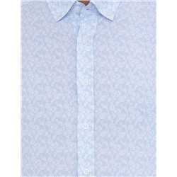 Açık Mavi Slim Fit Uzun Kollu Gömlek