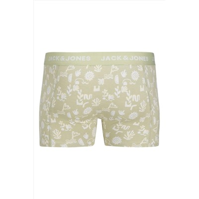 Jack & Jones Erkek Desenli 3'lü Boxer Paketi - Corals