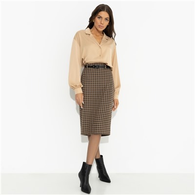 Юбка с ремешком, Не смущайте собеседника (с ремешком)